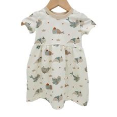 Basic Kleid Küstenkind Wale Schiffchen 86-128